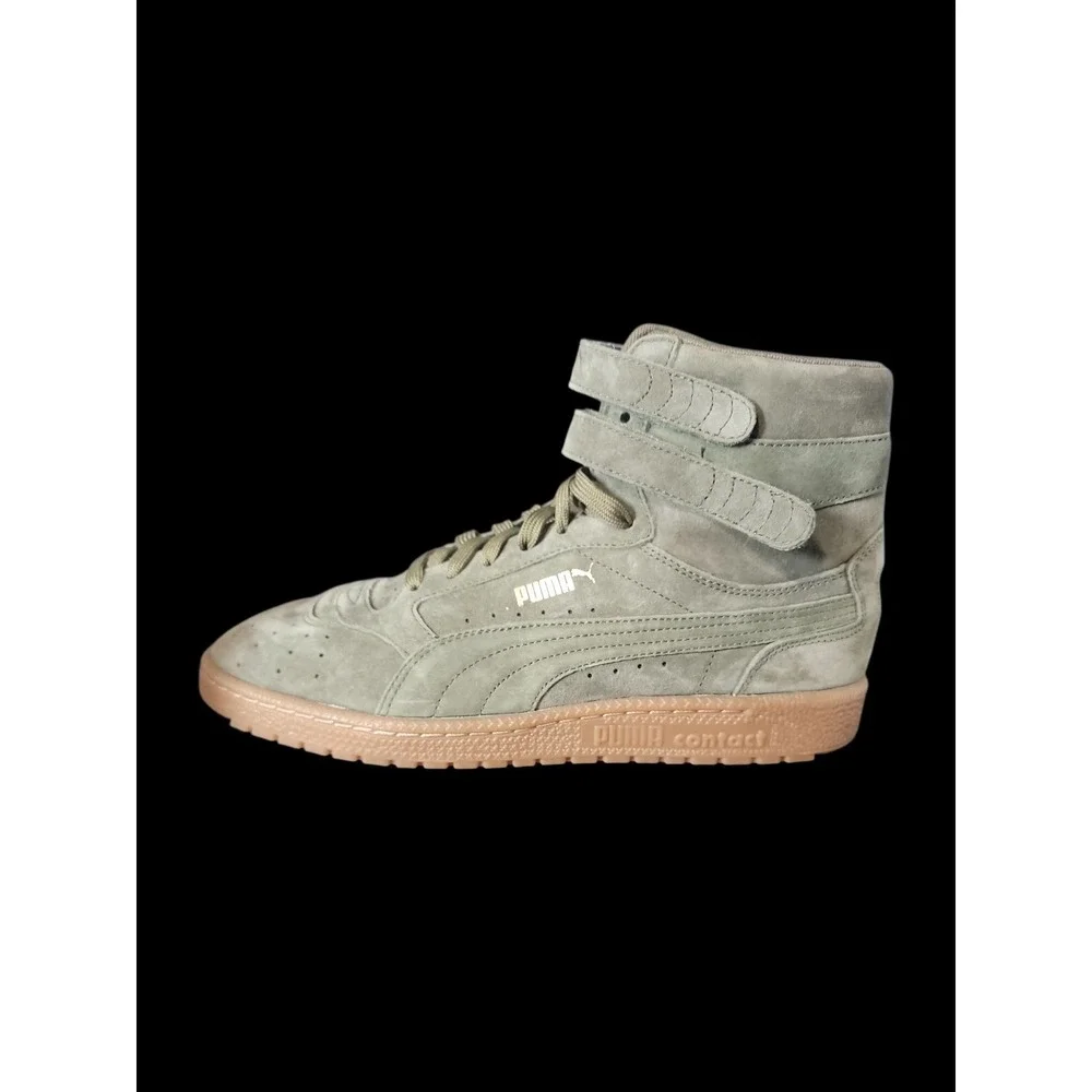 Size Mens 7.5 - PUMA Contact Sky 2 Nubuck High Burnt Olive Womens Size 10
